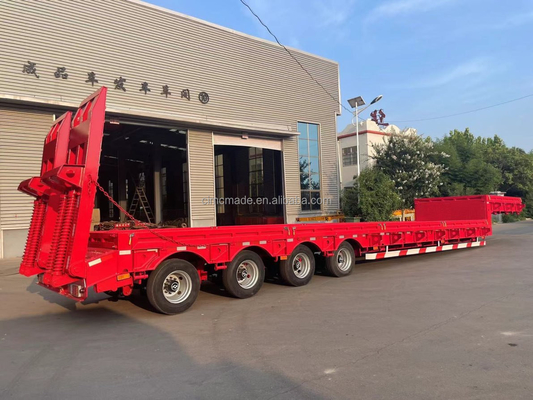 CIMC 60-100 Ton Özel geniş yüklü düşük yataklı yarı römork