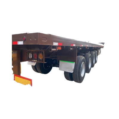 s 4 eksenli düz yataklı yarı römork Maksimum yararlı yük 20001-25000 kg ve CIMC Standart Bacak Destek