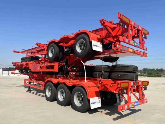 CIMC 3 eksen 20FT 40ft konteyner iskelet römork yarı römork