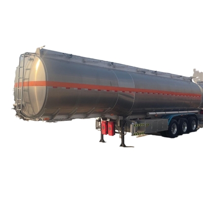 CIMC 3 eksen yeni paslanmaz çelik demir Çinli üreticisi 60000 litre bölme yağ yakıt sıvısı tankı ile yarı römork
