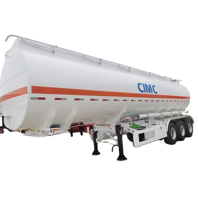 CIMC Çinli yeni tasarım en kaliteli ucuz fiyat 3 veya 4 eksenli paslanmaz çelik dizel yakıt yağı yarı tanker kamyon römork