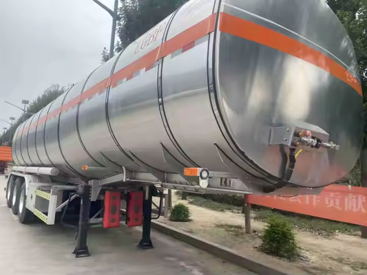 CIMC Çok fonksiyonel Alüminyum Alaşım 3 Axle 25000-70000l Petrol Tankı Yağ Yakıt Tankeri