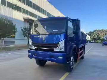 Özel Yüksek Çekici Çelik Seçenek Rengi 6080*2320*2820mm LHD 4*12 Mini Kamyon Tipper