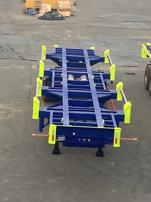 CIMC Fabrika Doğrudan Araç Kaliteli Ürünler 3 Aslı Skeleton Yarım Rel