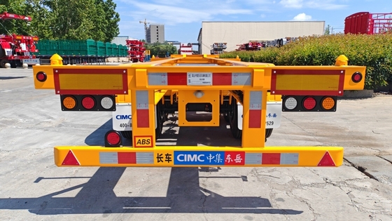 CIMC Konteyner Taşımacılığı 2/ 3 Axle Skeleton Yarım römork