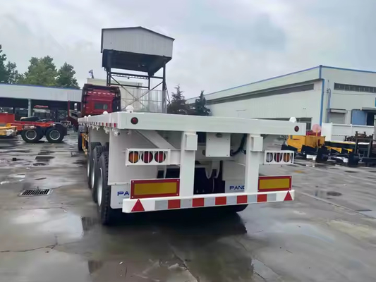 CIMC 40/45ft Çelik 3/4Axle Büyük Boyutlu ve Konteynerli Kargo Genişletilebilir Düz Yataklı Relye