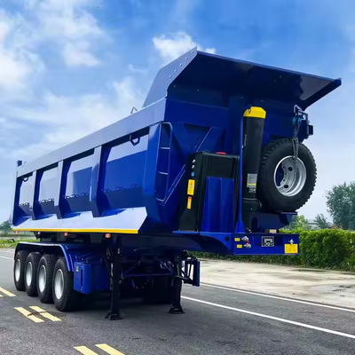 CIMC 4 Axles 22/24/26/28/30ft HYVA Silindir Teklif Hızlı İndirim Son Çöp Kamyonu Yarım Rel