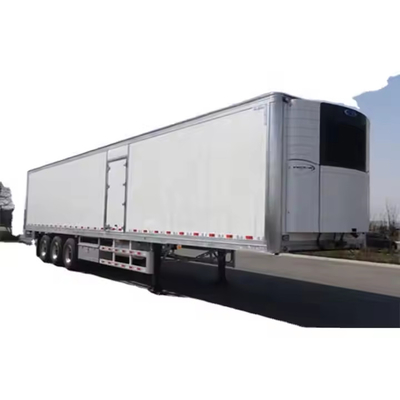 CIMC 3 Eksel Soğutucu Karavan, 30 tonluk Soğutma Van Yarım Karavan, 40ft Soğutucu Yarım Karavan