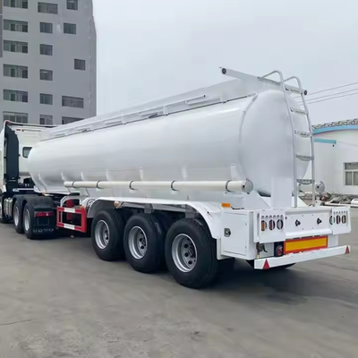Yakıt Tankeri Petrol Petrol Yakıt Tankeri Yarı Kamyon Releri 40000 45000 Litre Yarı Rel Yüksek Güçlü Çelik 70 ton
