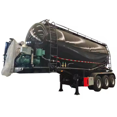 Çin Fabrikası Ucuz Fiyat Çimento Toplu Taşıyıcı 4 Alex 45cbm Toz Toplu Çimento Tankeri Kamyon Taşıyıcı Çimento Tankı
