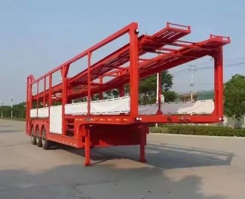 Maksimum Kargo 40 Ton 2 Eksel Çift Güvertesi 8 Araba /6 Araba Kapasitesi Araba SUV Taşıma Releri
