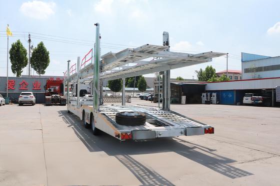 Tüm araç HDG SAF aks Hava süspansiyonu JOST bacak Weichbro EBS vida kaldırma araba taşıyıcı yarı römork